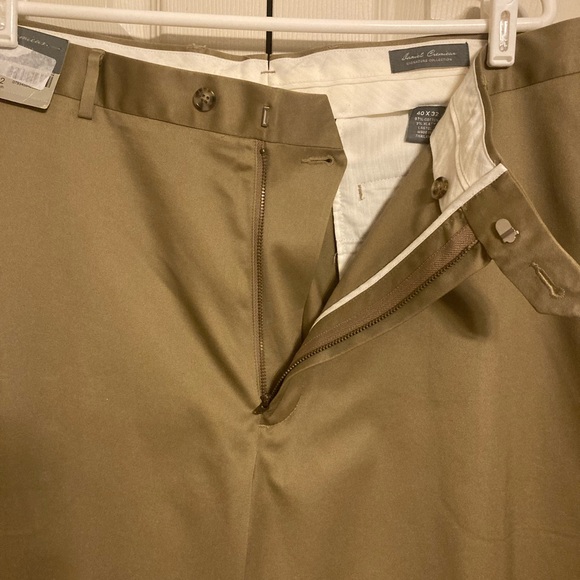 Daniel Cremieux khaki pant size 40X32 NWT - Picture 4 of 5